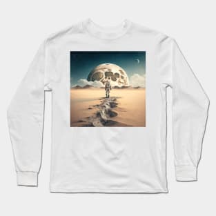 Last Austronaut on the moon Long Sleeve T-Shirt